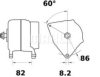 MAHLE ORIGINAL MG 449 Alternator